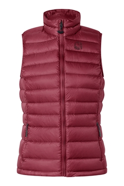Nordisk Asta Dun Vest Womens - Tibetian Red - Dunvest